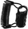 WINOMO Motorcycle Helmet Lock Cable Carabiner Lock Security Pin Locking Chain for Bike Helmet Jacket Cabinets Luggage Lock Anti Tool Black