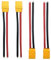 LINSYRC 2 Paar Amass XT-90 XT90H Stecker Männlich und Buchse Stecker Adapter Kabel mit 15CM 12AWG Silikondraht für RC Lipo Batterie