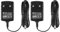 Security-01 Lot de 2 Adaptateur d'alimentation DC 9V 1,5A, fiche 5,5mm x 2,1mm, Centre Négatif