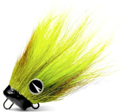 Vmc Tete Plombee Mustache Rig - L - 40g - Chartreuse - AVM550125