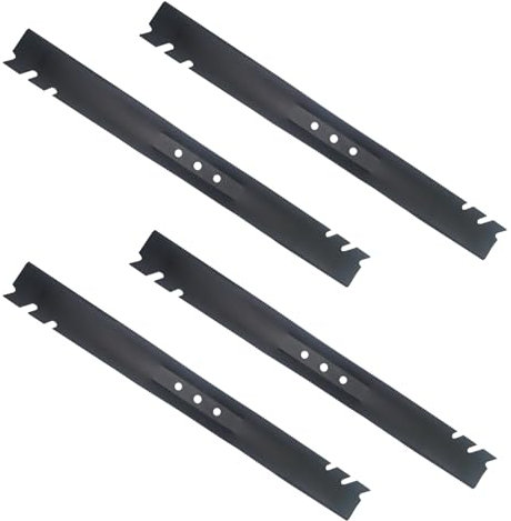KEDAKEJI 131-4547-03 Lame per pacciamatura 4 pezzi di ricambio per tosaerba Toro 22 '' Recycler Toro Walk-Behind per tosaerba Toro 22 20016 20017 20332 20071 20330C 20065