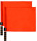 SAWHOX Volleyball-Flaggen, 2 Stück, Schiedsrichterflaggen, Volleyball, leichte Schiedsrichterausrüstung für Volleyball, Leichtathletik und Feld