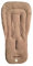 Kaiser 65376 TERRY KINDERWAGENEINLAGE SOMMER (butternut)