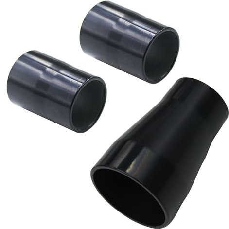Table Saw Vacuum Adapter & Miter Saw Vacuum Adapter Fits for 2 1/2 Table Saw and 1 3/5 Miter Saw Dust Collection Hose(set of 3)