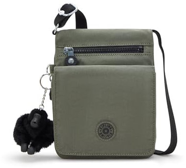 Kipling Eldorado Minibag Sac à bandoulière léger en nylon pour femme, Mousse, 0.75''L x 7.75''H x 6''D