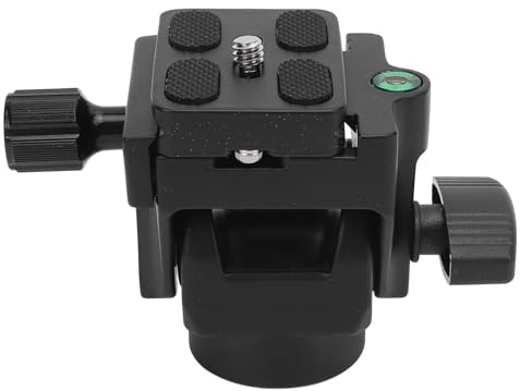 Masyrt Aluminium -Legierung Monopod Tilt Head mit Schnellveröffentlichungsplatte, Ideal für Vogelbeobachtung und Fotografie