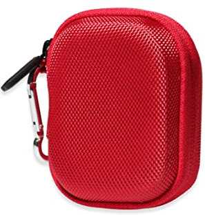 CaseSack Schutzhülle für Kingston XS2000, XS1000, XS1000R 1TB / 2TB / 4TB / 500GB Hochleistungs-SSD (rot)