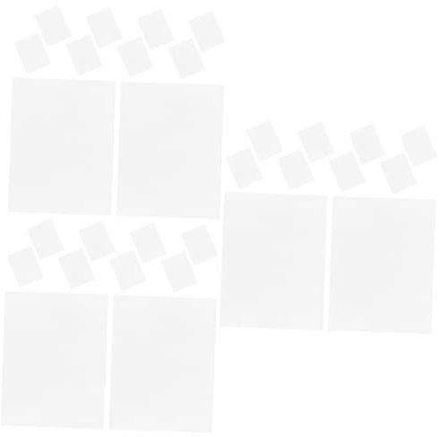 DOITOOL 3 Sätze Hochtransparente Papiere Selbstklebende Druckfolien Für Fotodruck Öl Kratzfest Für Kreative Projekte Diy Anwendungen 10 Blätter * 3