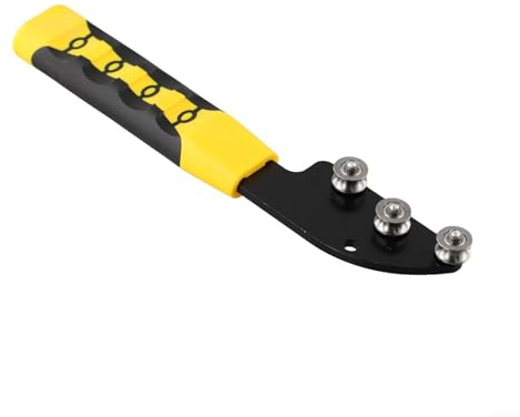 Drahtglätter Metall Werkzeug 2 Stück mit verstellbarem Winkel und glatter Rolle für Schmuckherstellung und elektrische Draht-Handhabung (2 Stück)