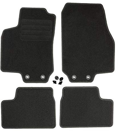 TEXER Textil Fußmatten Passend für Opel Astra II G Bj. 1998-2009 Basic
