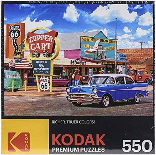 Premium Jigsaw Puzzle 550 Pieces 18X 24-Seligmans Route 66