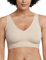 Schiesser Damen nahtloses Bustier mit herausnehmbaren Pads - Invisible Soft, sand_170364, 38