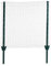 ESTEXO Zaun-Set Komplett-Set Sechseckgeflecht Zaun Draht Hasendraht Drahtzaun Drahtgeflecht 6eck Gartenzaun Drahtgitter mit Pfosten (Grün / 25 mm / 1,20 x 25 m)