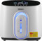 DEDAKJ Concentrador de Oxígeno, 90%±3% Alta Pureza 1-8L / min Ajustable, Generador de Oxígeno de Flujo Hogar LED Portátil Con Control Remoto, Función de Atomización, Certificado por la CE