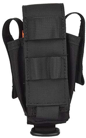 EVTSCAN Portable Storage Bag Tool, Nylon Multifunction Tool Storage Bag Multiple Pocket Organizer for Pencil Knife Flashlight(black)