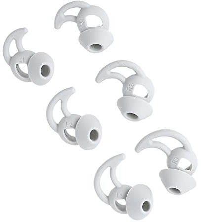 GLASSNOBLE Ohrstöpselschutz,Earhook for BO-Se Noise-Masking Sleepbuds Noise Masking Headphones Replacement Eartips Earbuds Ear Buds Tips Soft White