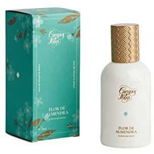 PERFUME Para Mujer CAMPOS DE IBIZA -Colonia Con Esencia De Vainilla Elaborada Con Frutos Y Flores De Almendro – Une Eau De Toilette Dulce, Irresistible - Frasco Con Estuche Regalo Spray (50 ml)