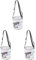 jojofuny Spielzeug Für Draußen Strandtaschen 3 Stücke Mesh Beach Shell Beach Shell Netto- Tasche Sammeln Sie Shellbeutel Shell- Sammelnbeutel für Kinder ?Verschluss Muschel Mesh Netztasche