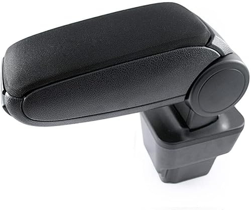 Armlehne Auto Mittelarmlehne Mittelkonsole Organizer Konsole Schwarz Textil Aufbewahrungsbox Armlehnenbox Aufbewahrungsbox Kompatibel mit Opel Astra H A04 2004-2010