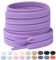 Stepace Lacci Piatti per Scarpe 100% Cotone Stringhe Scarpe Sportive Larghezza 8mm Lacci per Sneakers Resistenti per la Corsa Sportiva Viola 100