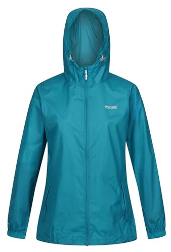Regatta Womens Pack It III Waterproof Durable Shell Jacket Veste Imperméable, Tahoe Blue, 42 Femme