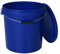 BenBow Seau avec Couvercle 30L Bleu 20x 30 litres - Compatible Alimentaire Stable hermétique étanche Neutre en Odeur - récipient en Plastique avec poignée en métal - résistante aux Fissures - Vide