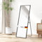 Albatros Ganzkörperspiegel – Rechteckig Spiegel mit schwarzem Rahmen - Standspiegel oder großer Wandspiegel im modernen Design, 140 x 50 cm groß – hochwertiges und nachhaltiges Glas