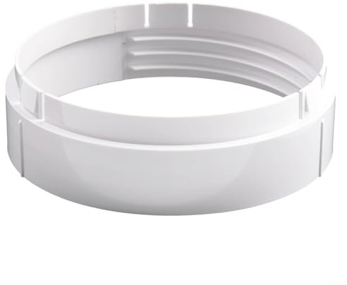 Cloudpower klimaanlage abluftschlauch adapter, 15 cm A/C Einheit Rohrverbinder rund ABS-Material klimaanlagen-abluftschlauch-kupplung