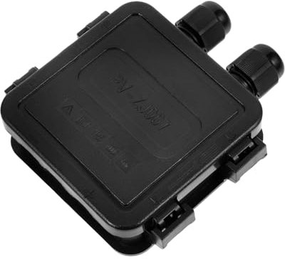 IWOWHERO Wasserdichte Anschlussdose Mit Feuerhemmender Funktion Kleine Photovoltaik-kabeldose Für Vielseitige Verdrahtungsmöglichkeiten