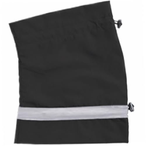 Kalastussaari Hund Snood, wasserdichtem Hund Schal mit warmem Futter, Hundeohrschutz mit einstellbarem Kordelzug, Lärmschutzhundohrmuffs, reflektierende Hundeohrabdeckungen für Badwinter, M Dog Snood