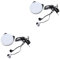 BELLIFFY 2 Pz Auricolari Auricolare Cablato Cuffie Kawaii Auricolare Per Telefono Cellulare Tappi Per Le Orecchie Con Filo Auricolare Per Cellulare Cuffie Con Cavo Cuffie Sportive Black