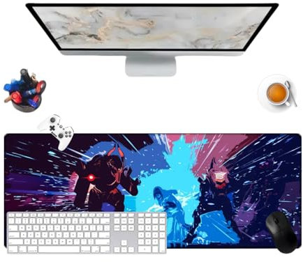 Destiny 2 Game Pretty Non-Slip Office Mouse Pad Textured Surface 800 x 300 x 3 mm for Gamer Computers, Office/Home and Laptops