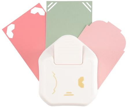 Vaessen Creative 3-in-1 Eckenstanzer Vintage Bildecken von 1,7 cm - 1,8 cm - 2 cm - Bastel und - Scrapbook Zubehör für Papier, Karten, Einladungen und Fotos bis bis zum 220 grams