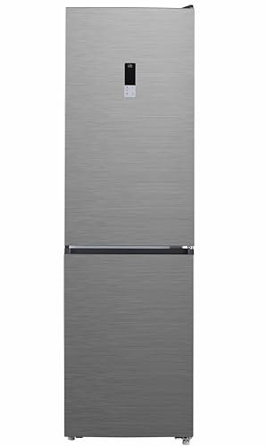 PKM Wolkenstein Kühl- Gefrierkombination WKG456ENFDIX | Inox Design | 456 Liter Nutzinhalt | NoFrost