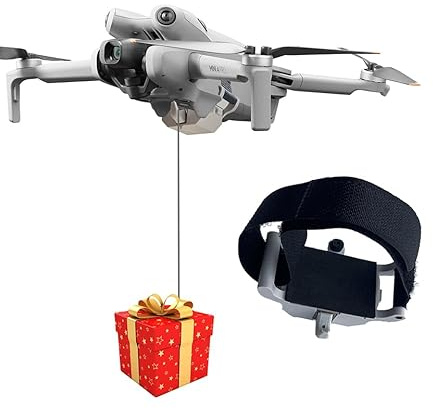 HENWAFX Payload Airdrop System für DJI Mini 4 Pro eignet sich für den Transport von Ausrüstung wie Hochzeiten und Rettungen, auch kompatibel mit Mavic Mini 4 Pro Zubehör (Mini4 Pro)