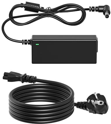 19.5V 90W Chargeur Sony, pour Ordinateur Portable Sony VAIO PCG VGN VGP VPC VPCSB VGP-AC19V28, Bravia TV KDL-24 KDL-32 W600B W650A W700B W800B KDL-40 KDL-42 KDL-48 KDL-55 Adaptateur Alimentation