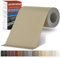 Sgooyir Leder Reparatur Set, 10x200cm Kunstleder Selbstklebend, Kunstleder Reparaturset Flicken Selbstklebend Patch für Autositze, Sofa, Jacken, couch, Möbel Mittelbeige