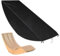 Fenayuu Funda para Tumbona de Exterior, Cubierta para Tumbona de Sauna, para Exteriores, Tumbona de jardín, de Madera, protección Solar Impermeable para terraza, jardín, balcón, césped, 155 x