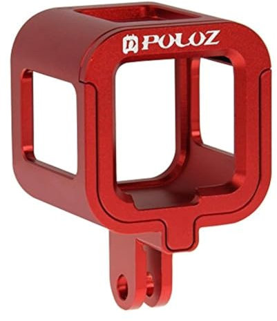 Puluz® Guscio antiurto in lega di alluminio CNC con cover posteriore di sicurezza per GoPro HERO5 Session / Hero4 Session
