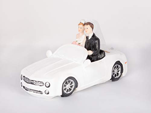Udo Schmidt wunderschöne Spardose,Sparschwein,Hochzeitskasse Cabrio zur Hochzeit,Hochzeitspaar im Auto