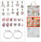 MYC-Paris - Adventskalender mit Charms, Perlen und Armbändern, Edelstahl und versilbert, Edelstahl, Edelstahl