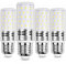 HZSANUE E27 Bombillas Maíz LED 12W, Tornillo Edison Bombilla, 3000K Blanco Cálido, 1350LM, Bombillas Incandescentes de 100W Equivalentes, No Regulable, Paquete de 4