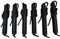 Trafalgar Marine Boat fenders, pack of six rubber side fenders for canal narrow boat