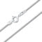 925 Sterling Silver Chain Necklace for Women and Men - Snake Chain With Spring Ring Clasp - 2 mm Width, 22 Length
