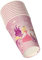 PAPSTAR Lot de 10 gobelets jetables en carton 0,2 l Ø 7 cm 9,7 cm Fairytale Princess 88495