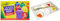 CRAYOLA Washable Paints - Assorted Colours (Pack of 6) | Perfect for Any Arts & Crafts Needs - Easily Washable | Ideal for Kids Aged 3+ and Major Brushes 6 Well Economy Palette