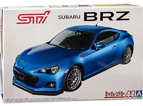 Subaru BRZ STI Coupe Blau ab 2012 59463 Nr 44 Kit Bausatz 1/24 Aoshima Modell Auto