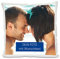 INDIGOS UG - Foto-Kissen mit Foto individuell Bedruckt - selbst gestalten - 40x40 cm - weiß - mit Kissenfüllung - personalisierte Geschenk-Idee - 100% Polyester - Kopfkissen mit eigenem Foto