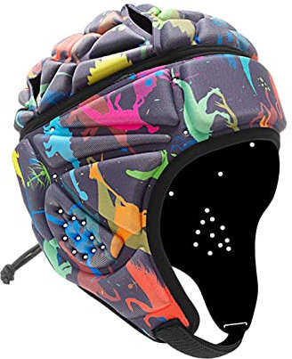 Rugby-Kopfschutz, Rugby-Helm, Kopfschutz, Kopfbedeckung für Fußball, Scrum Cap, weicher Schutzhelm für Kinder, Jugendliche, Erwachsene, Schalenschutz, Kopfbedeckung, gepolsterter Helm, Torwart,