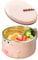 Stainless Steel Ramen Bowl with Cartoon Cute Dinosaur Lid and Handle - Instant Noodle and Soup Bowl for Cereal, Rice